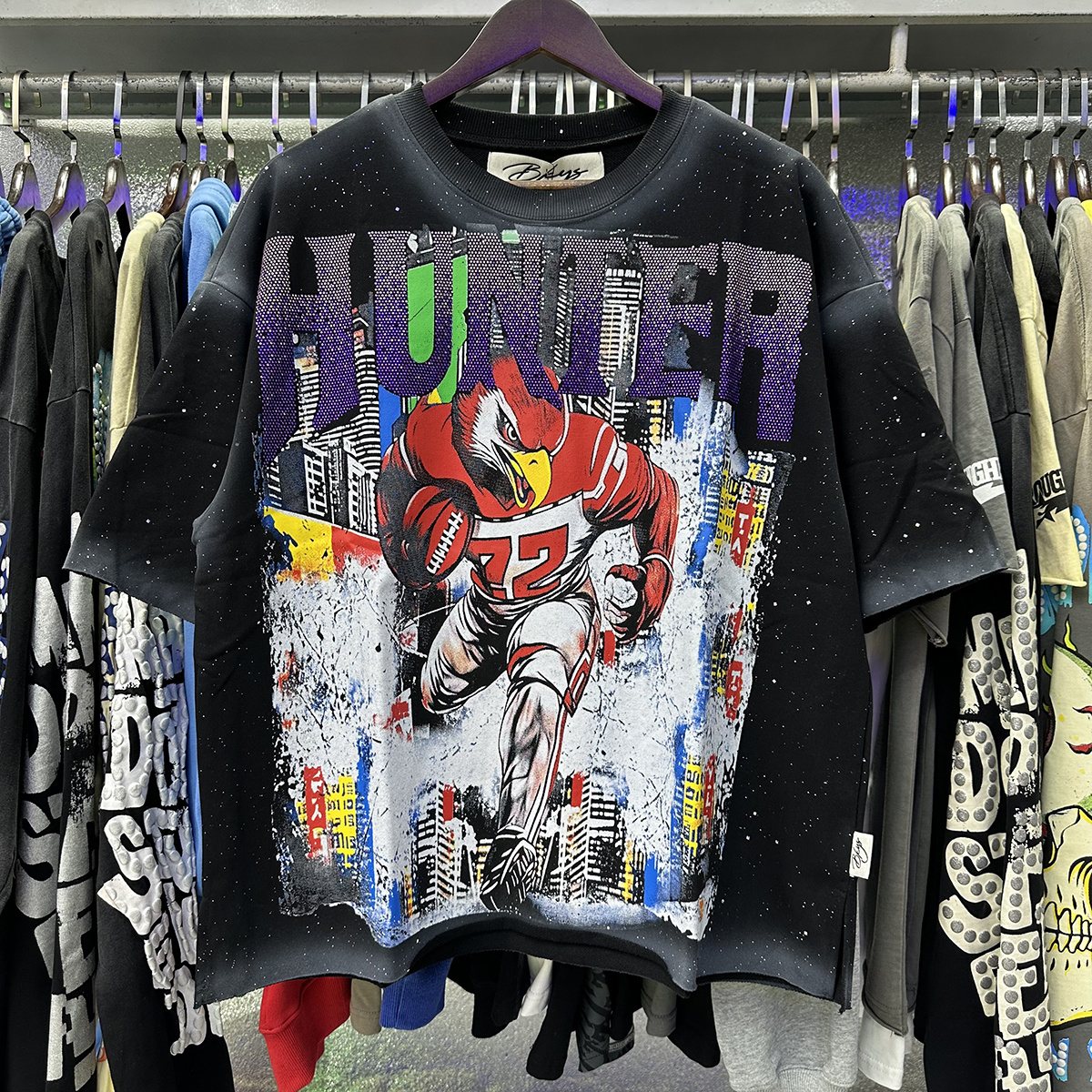 BKYS Revival Football & City List Graphic T-Shirt ¡ª context