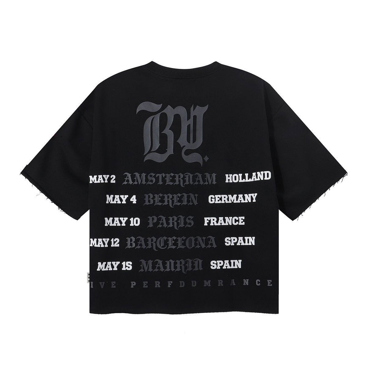BKYS Revival Skull DJ Tour Graphic T-Shirt ¡ª back