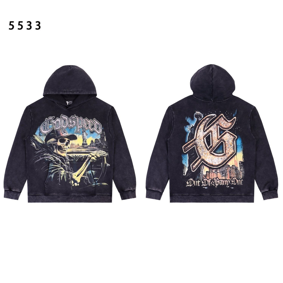 Godspeed Racing Graphic Pullover Hoodie ¡ª hero