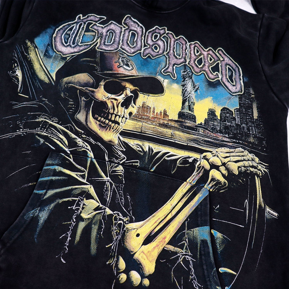 Godspeed Racing Graphic Pullover Hoodie ¡ª front