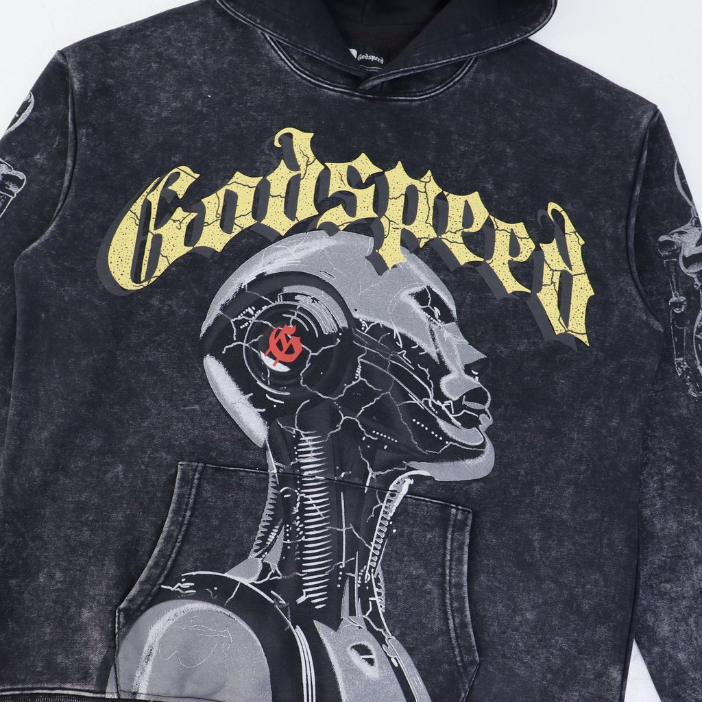Godspeed Out of Many One Graphic Hoodie ¡ª detail