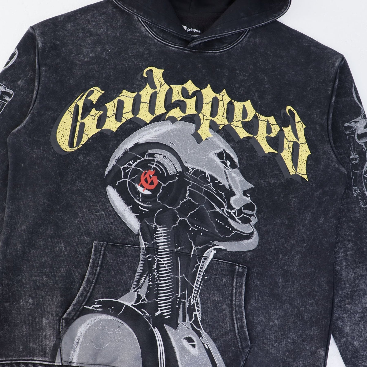 Godspeed Out of Many One Graphic Hoodie ¡ª detail