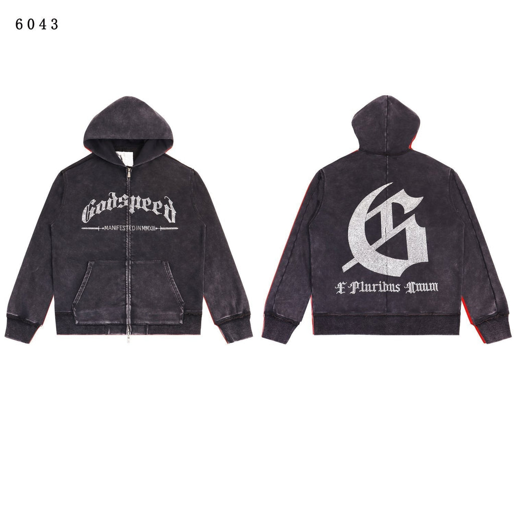 Godspeed E Pluribus Unum Eagle Zip Hoodie ¡ª hero