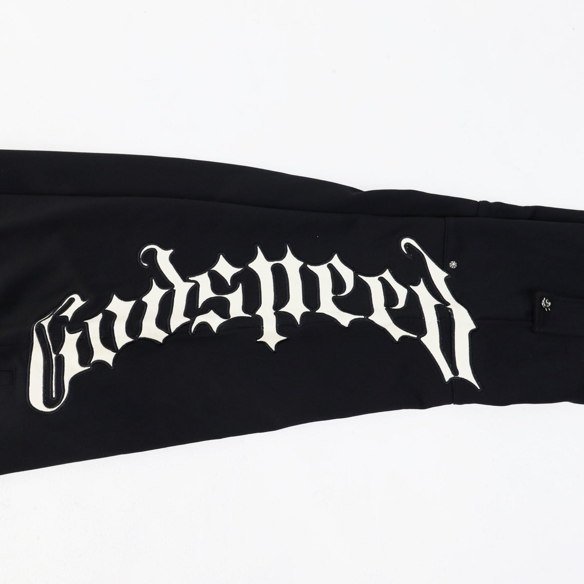Godspeed White Gothic Zip Hoodie & Jogger Matching Set ¡ª detail