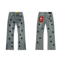 Godspeed Embroidered Washed Flared Jeans ¡ª hero