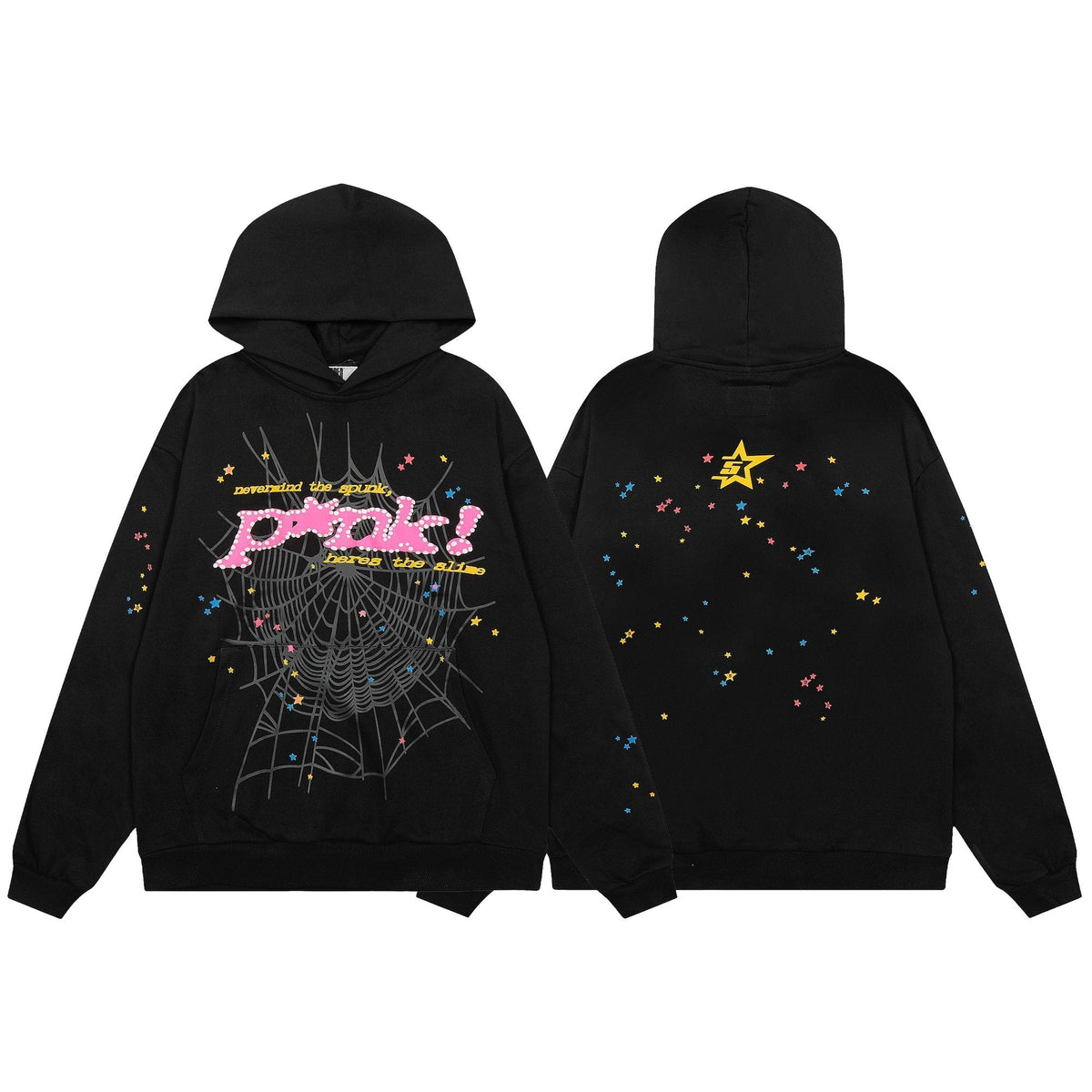 Sp5der Spiderweb Star Graphic Hoodie ¡ª hero