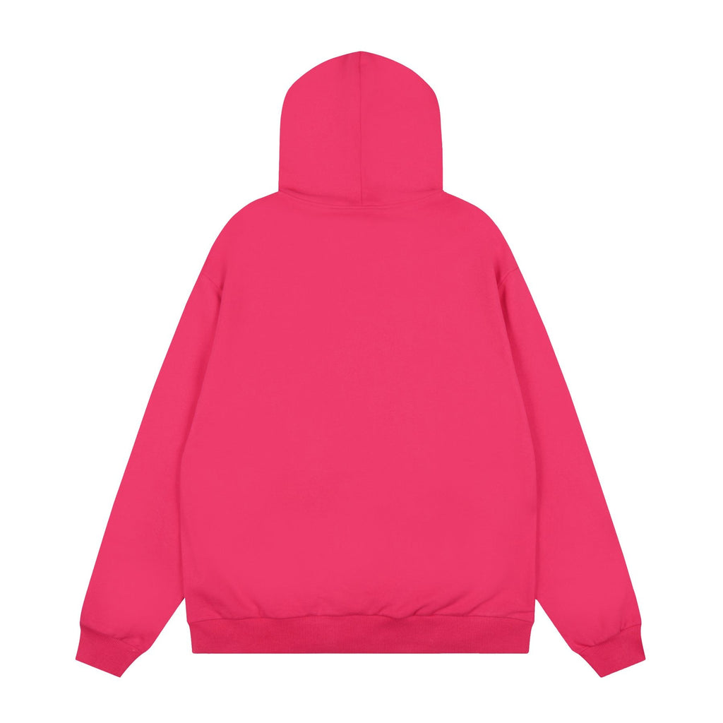 Sp5der Pink Spiderweb Graphic Hoodie ¡ª back