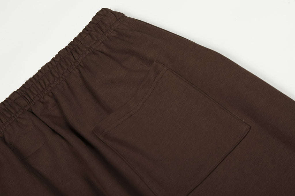 Sp5der Brown Blue Graphic Hoodie & Sweatpants Matching Set ¡ª detail