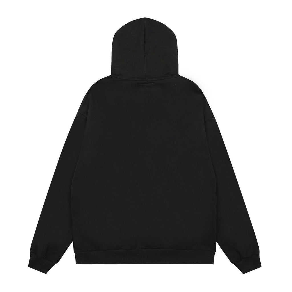 Sp5der Lime Green Web Graphic Pullover Hoodie ¡ª back