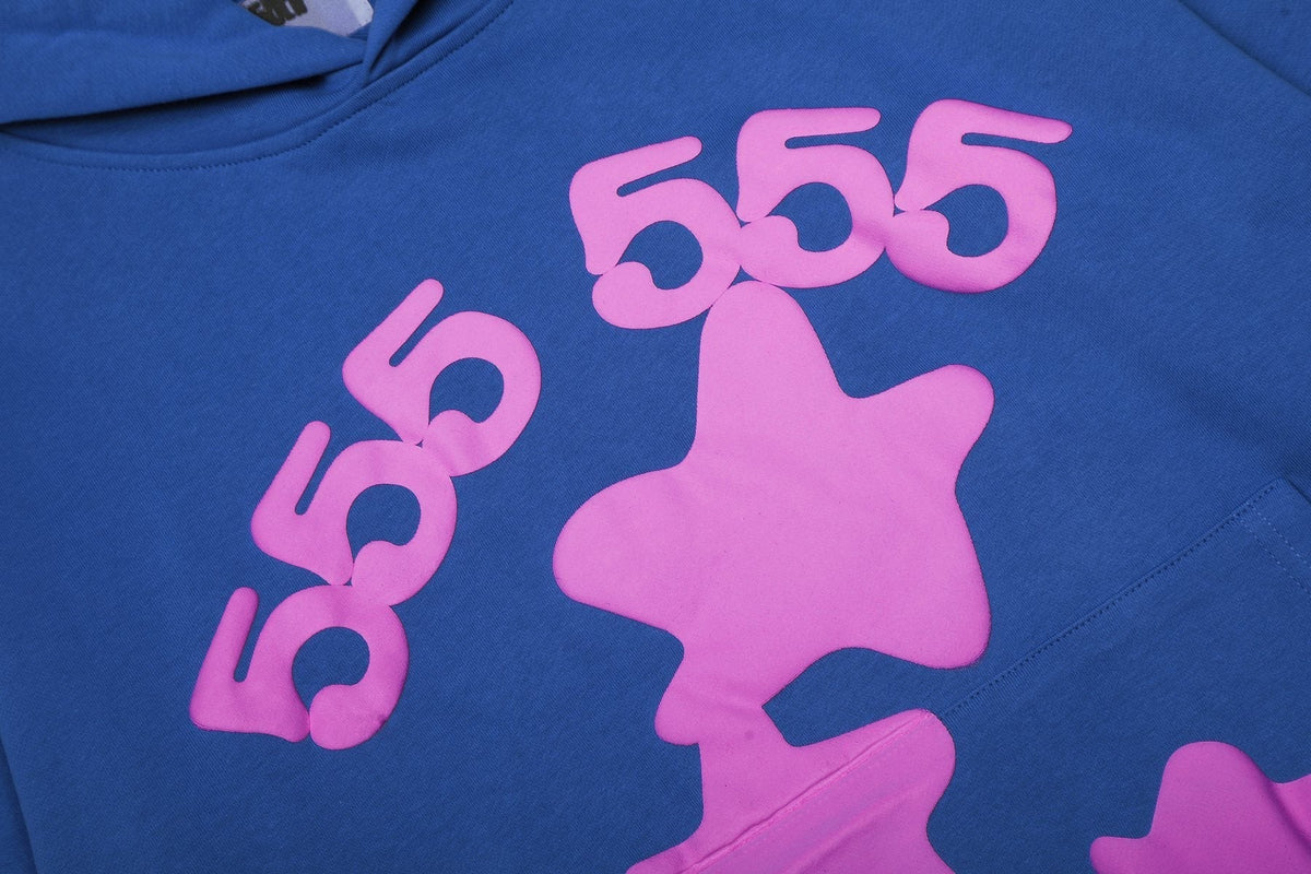 Sp5der Blue Star 555 Graphic Matching Set ¡ª detail