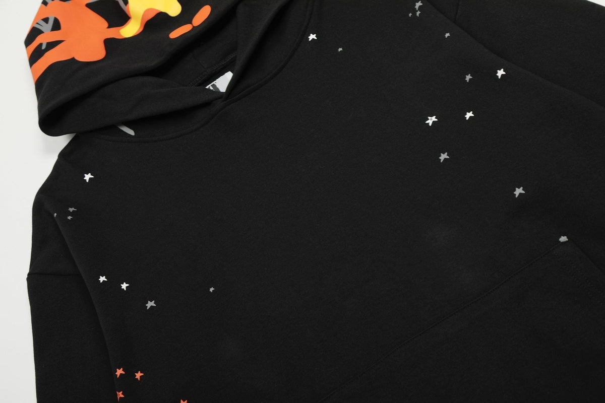 Sp5der Spiderweb Graphic Hoodie & Jogger Matching Set ¡ª detail