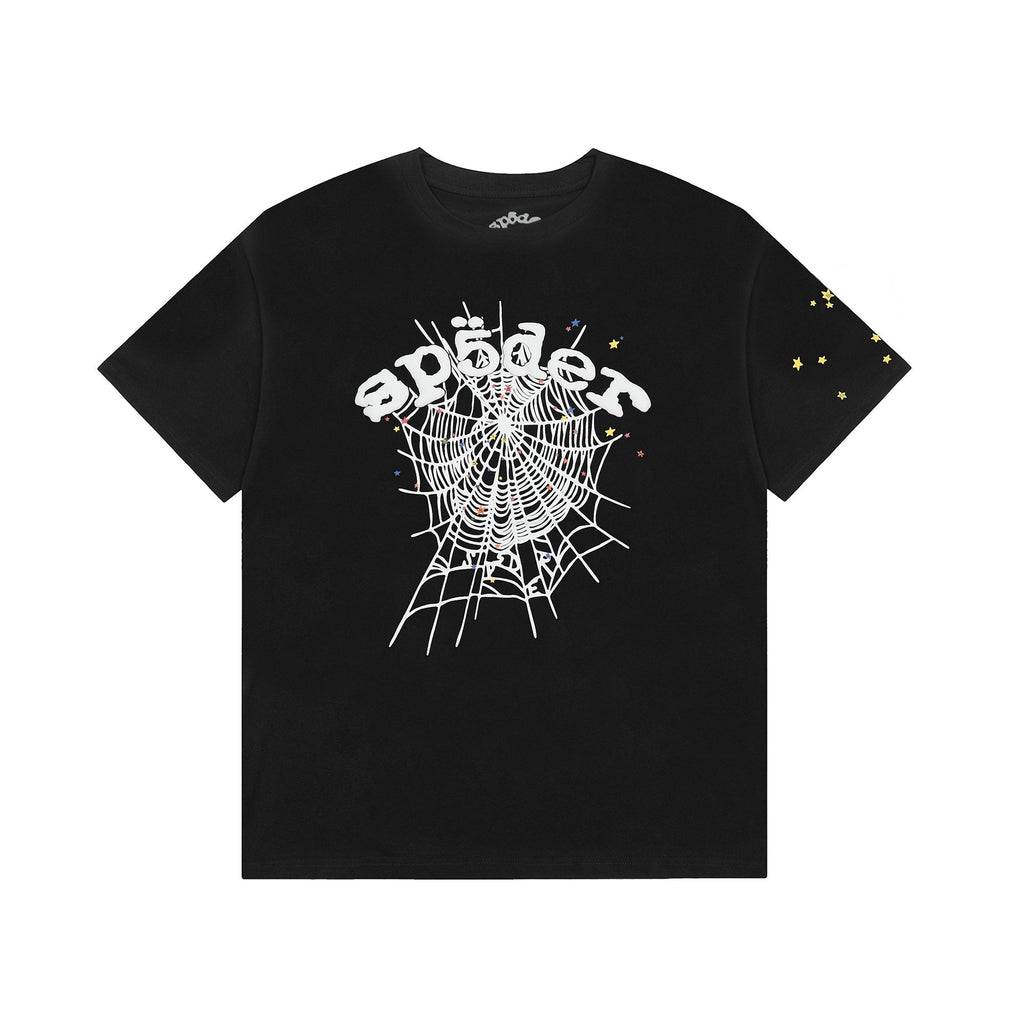 Sp5der Spiderweb Graphic Short-Sleeve T-Shirt ¡ª hero