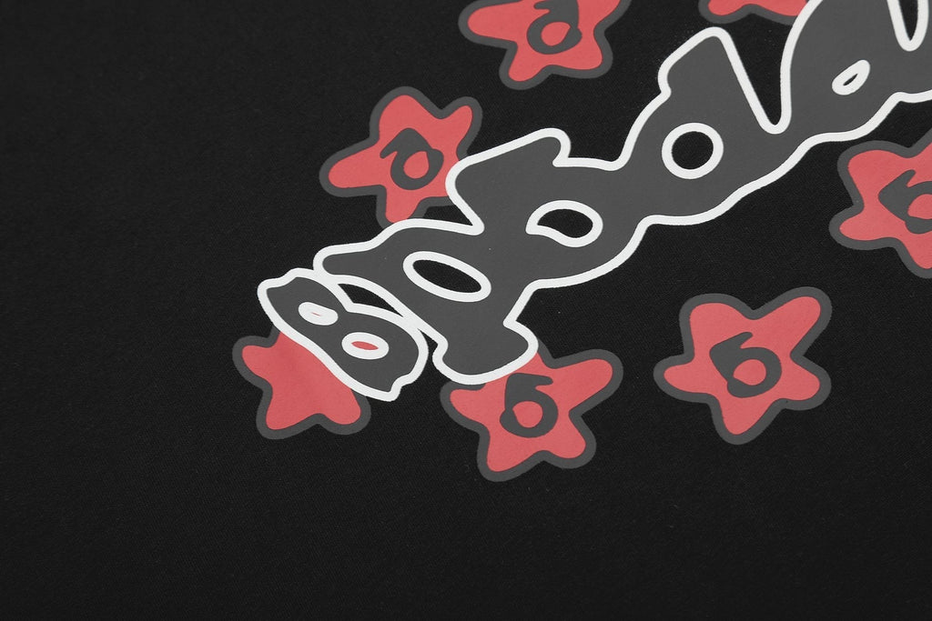 Sp5der Flower Graphic Short-Sleeve T-Shirt ¡ª detail