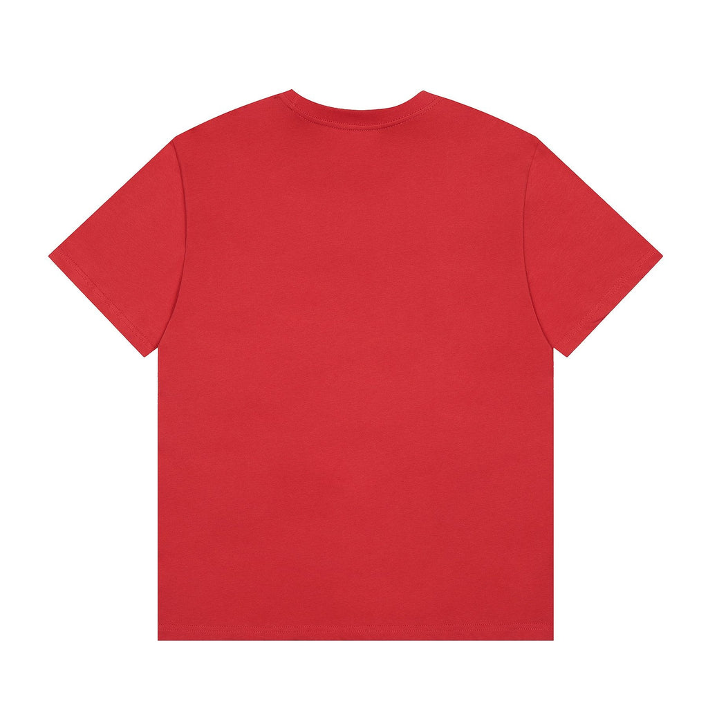 Sp5der Yellow Western Graphic Red T-Shirt ¡ª back