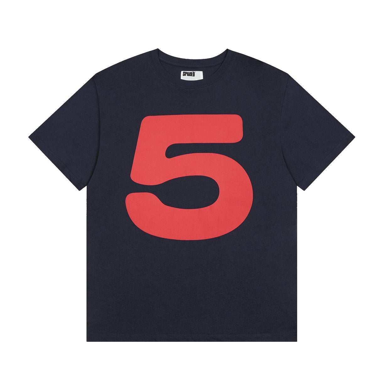 Sp5der Navy Number Graphic Short-Sleeve T-Shirt ¡ª hero