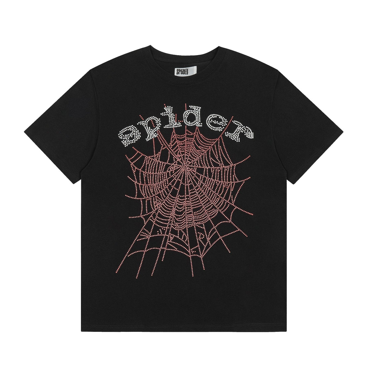 Sp5der Spider Web Graphic T-Shirt ¡ª front