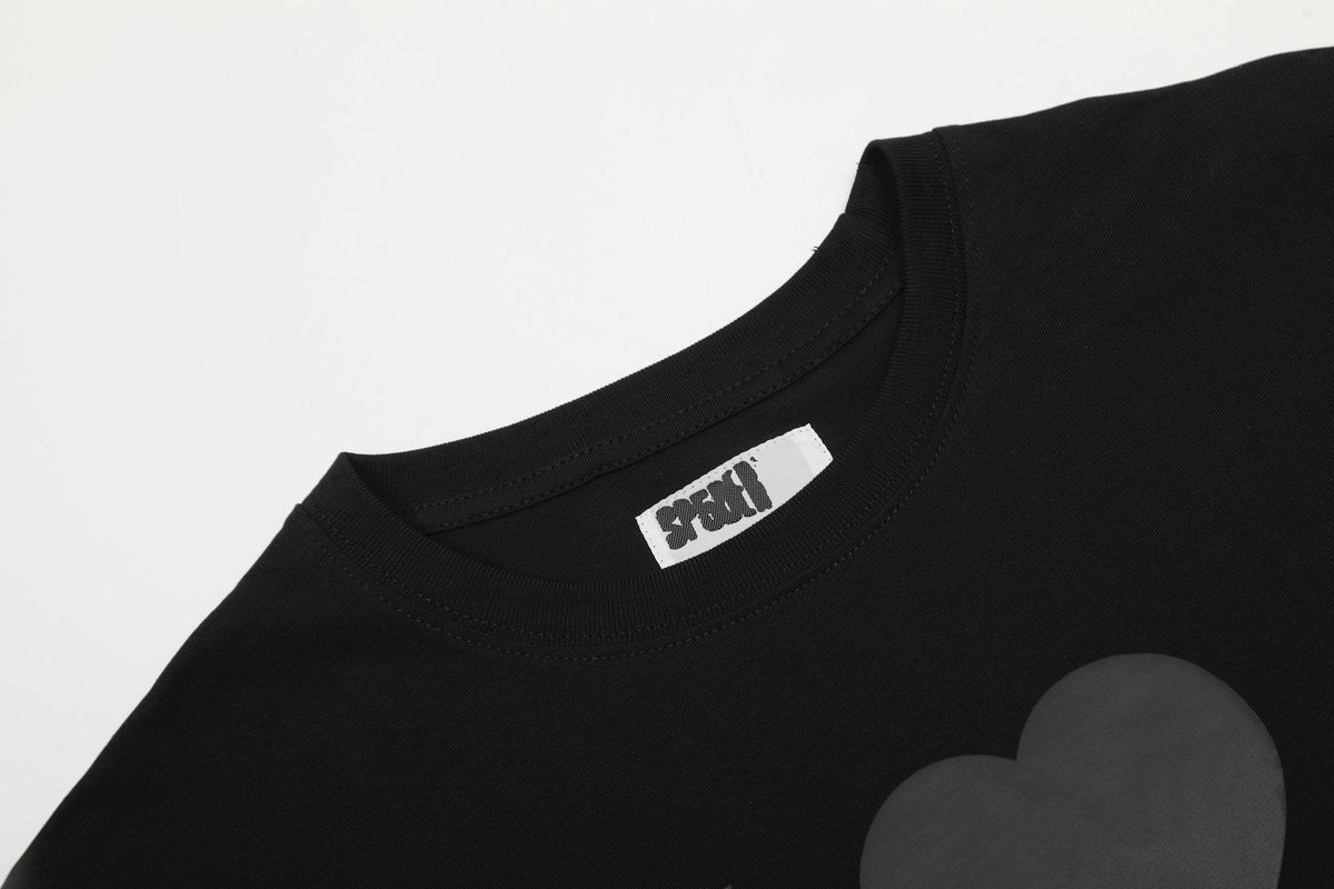 Sp5der Heart Web Graphic T-Shirt ¡ª neck_label