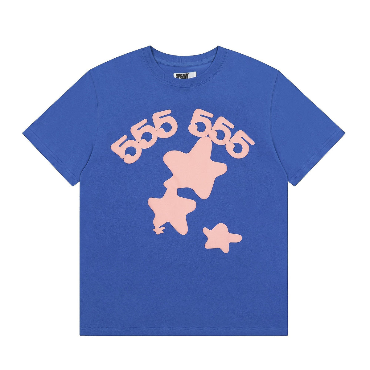 Sp5der Star Graphic T-Shirt in Blue ¡ª hero