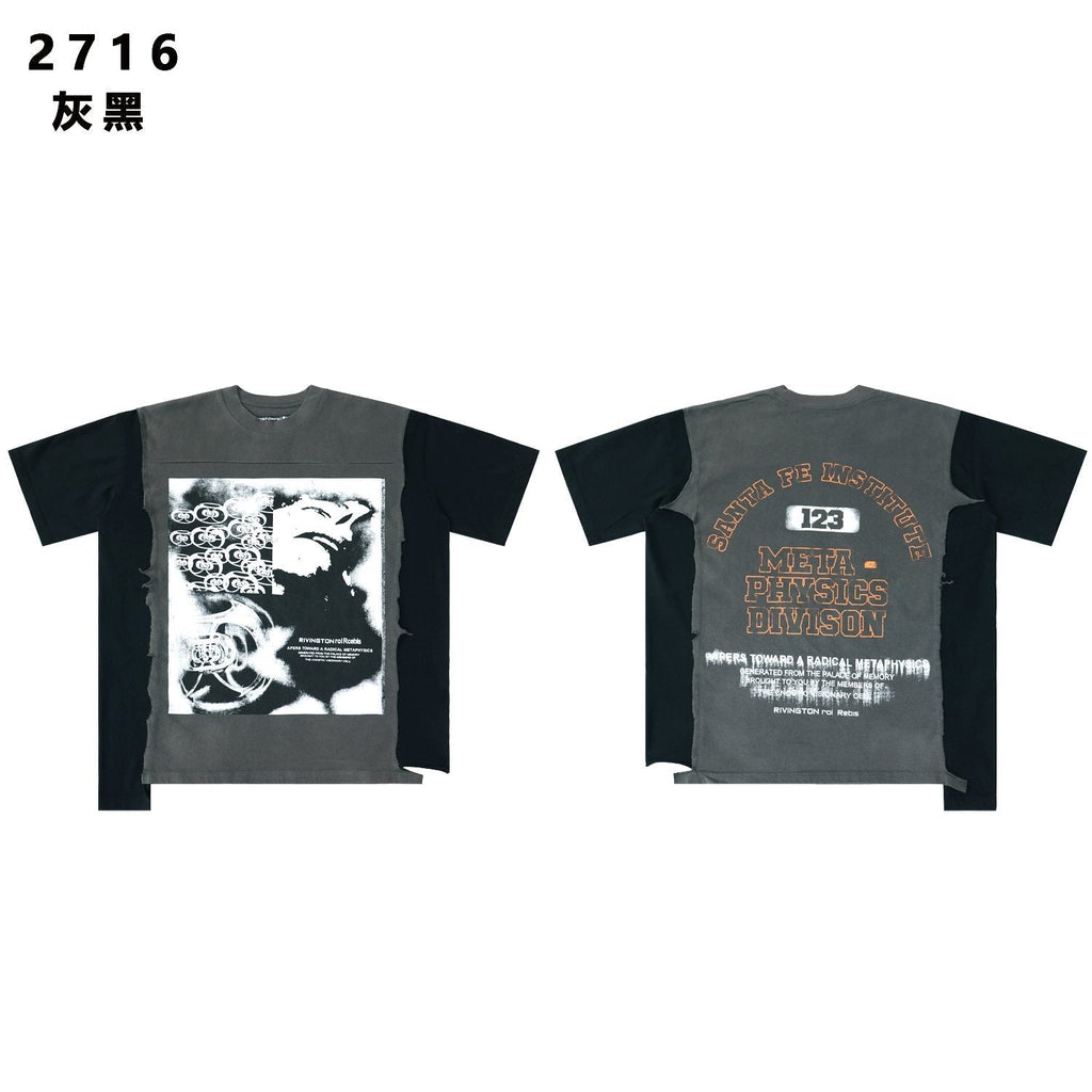 RRR123 CVA Colorblock Graphic T-Shirt ¡ª hero