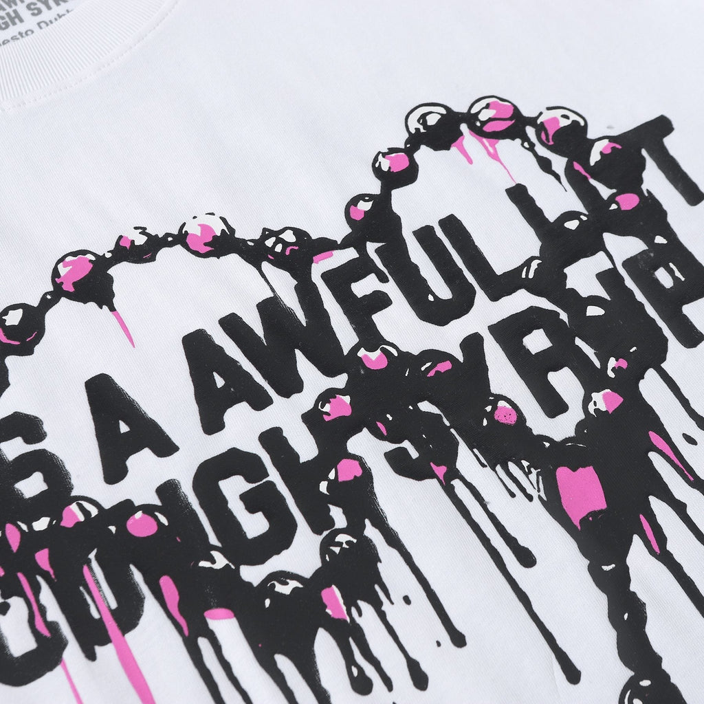 THAT'S A AWFUL LOT OF COUGH SYRUP Front & Back Graphic T-Shirt ¡ª detail