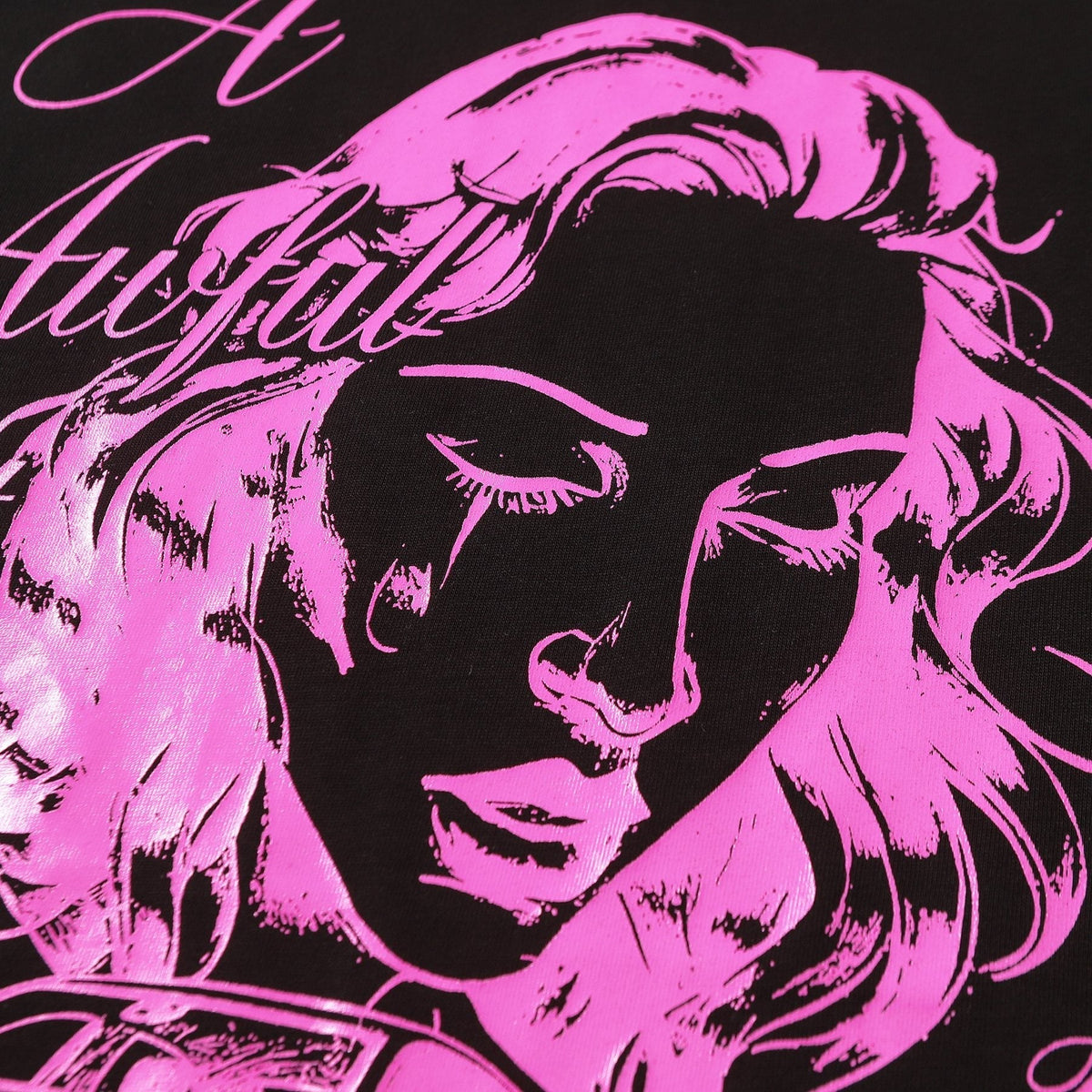 THAT'S A AWFUL LOT OF COUGH SYRUP Persona Graphic Short-Sleeve T-Shirt ¡ª detail