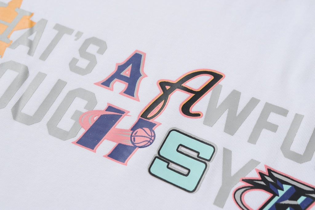THAT'S A AWFUL LOT OF COUGH SYRUP Front & Back Graphic T-Shirt ¡ª detail