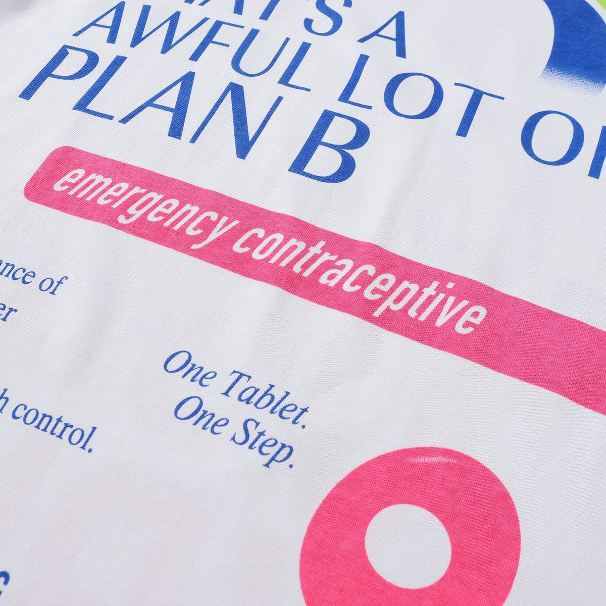THAT'S A AWFUL LOT OF COUGH SYRUP Plan B Graphic T-Shirt ¡ª detail