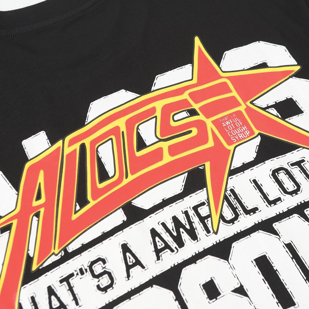 THAT'S A AWFUL LOT OF COUGH SYRUP Graphic Short-Sleeve T-Shirt ¡ª detail