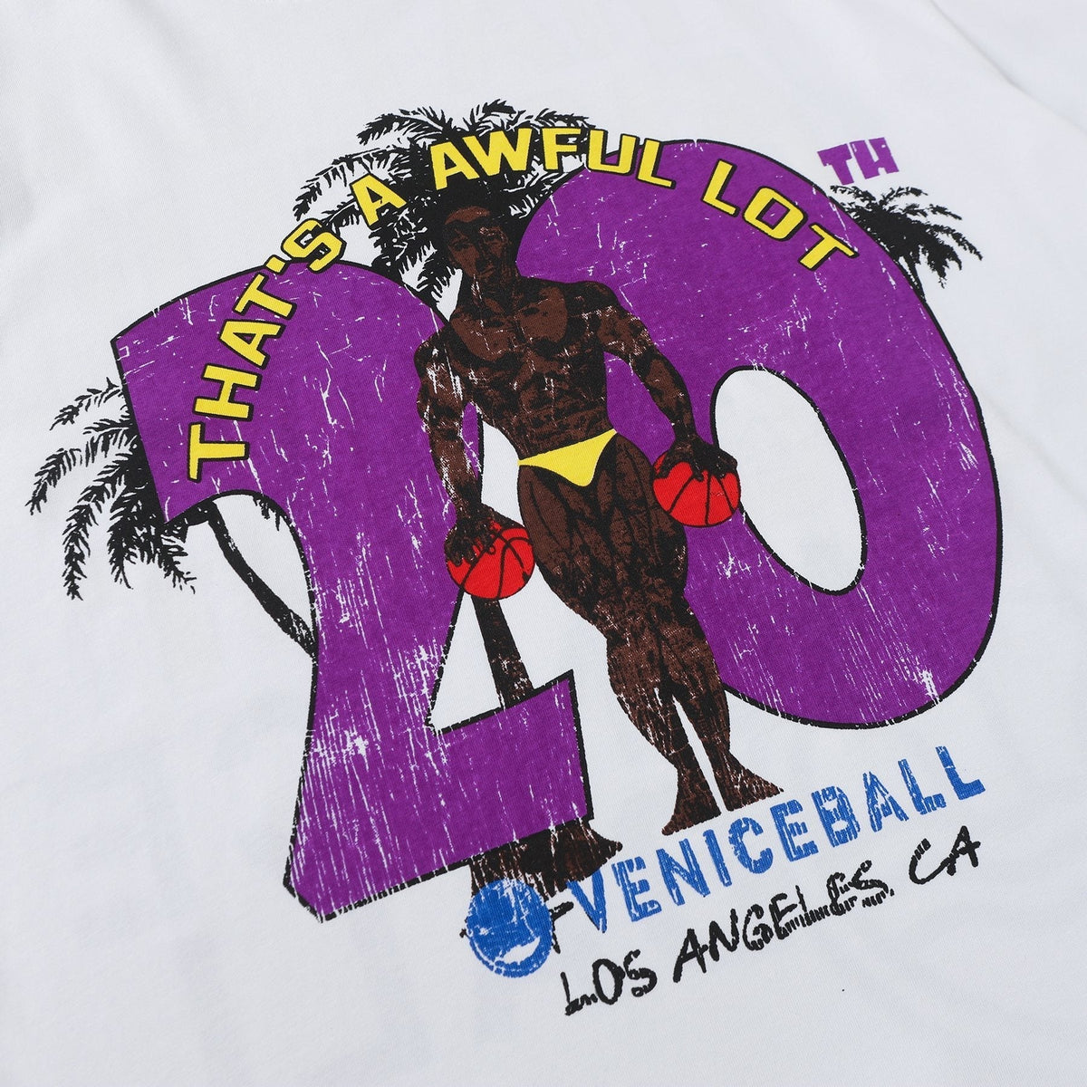 THAT'S A AWFUL LOT OF COUGH SYRUP Front & Back Graphic T-Shirt ¡ª detail