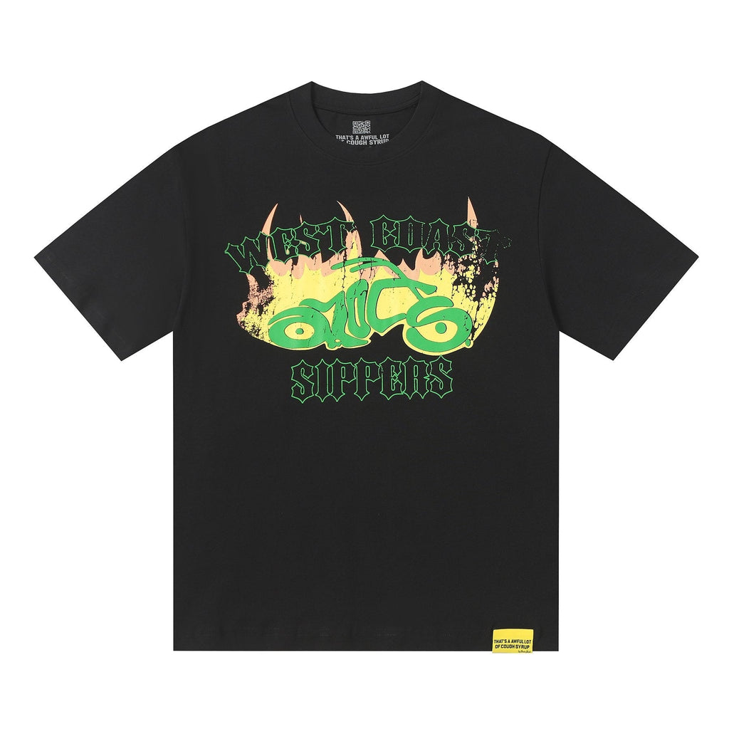 THAT'S A AWFUL LOT OF COUGH SYRUP 21 Graphic Short-Sleeve T-Shirt ¡ª front
