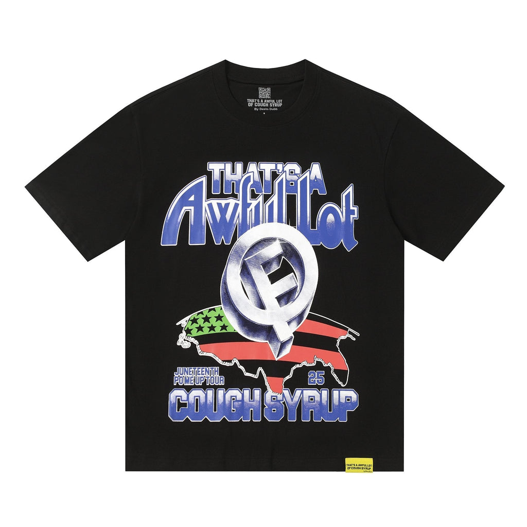 THAT'S A AWFUL LOT OF COUGH SYRUP Front & Back Graphic T-Shirt ¡ª hero