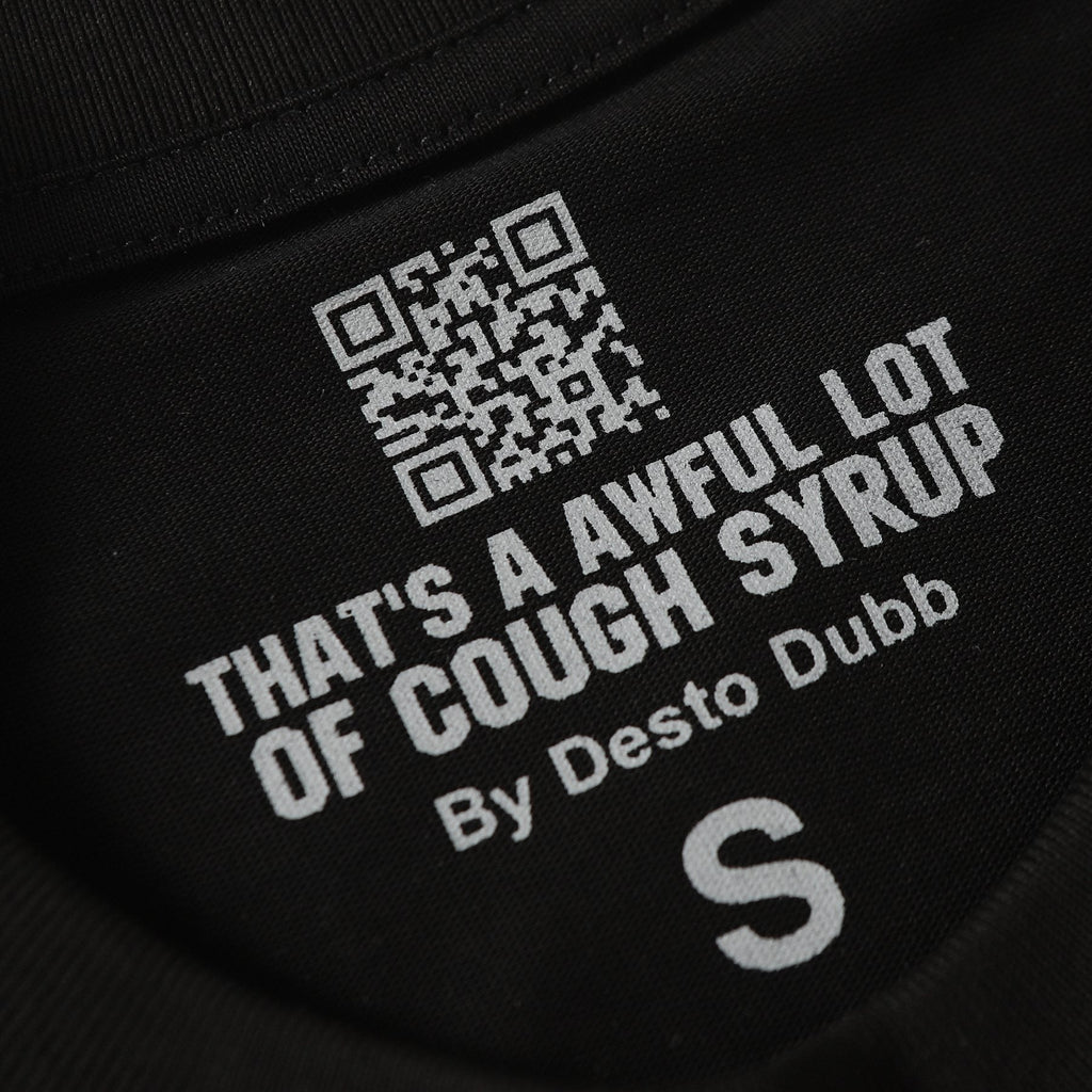 THAT'S A AWFUL LOT OF COUGH SYRUP Grenade Graphic T-Shirt ¡ª neck_label