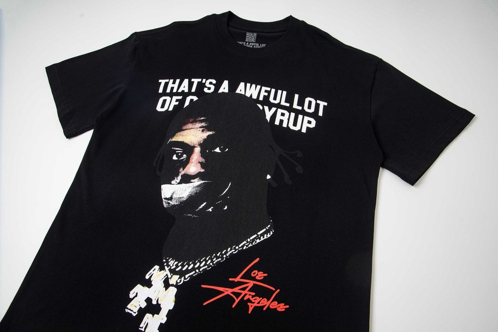 THAT'S A AWFUL LOT OF COUGH SYRUP Portrait Graphic T-Shirt ¡ª front