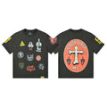 THAT'S A AWFUL LOT OF COUGH SYRUP Patch Graphic Short-Sleeve T-Shirt ¡ª hero
