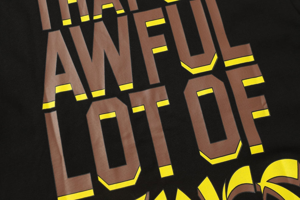 THAT'S A AWFUL LOT OF COUGH SYRUP Rising Star Graphic Short-Sleeve T-Shirt ¡ª detail