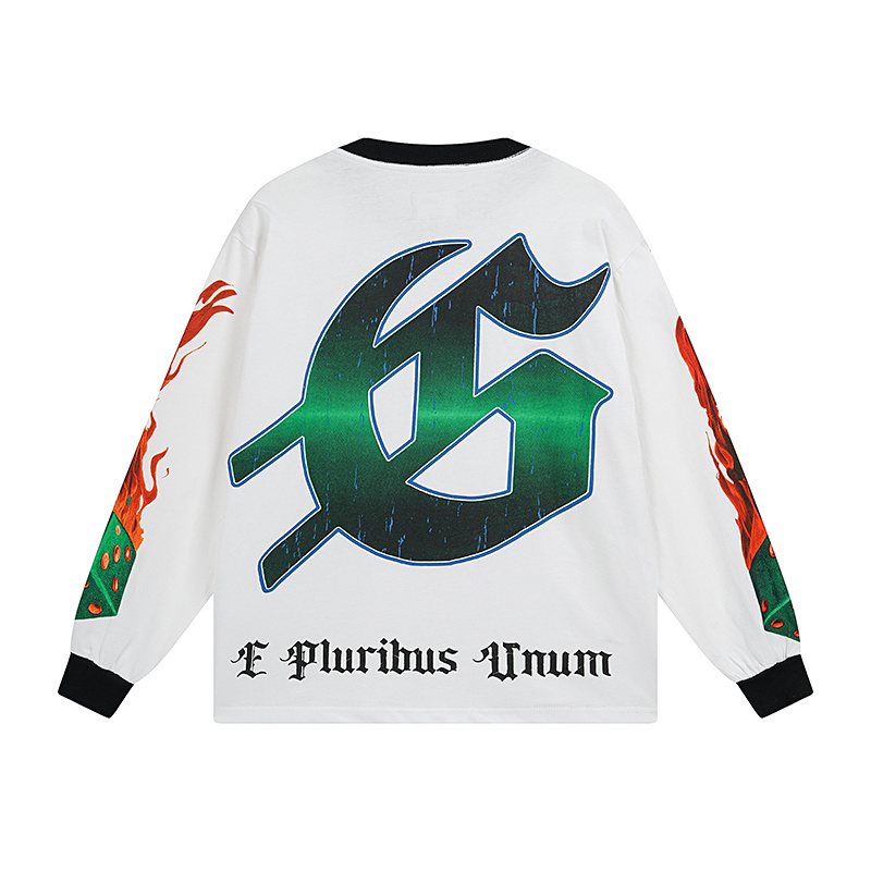 Godspeed E Pluribus Unum Graphic Long-Sleeve T-Shirt ¡ª back