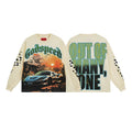 Godspeed Out of Many One Racing Graphic Long-Sleeve T-Shirt ¡ª hero