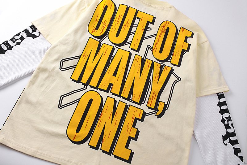 Godspeed Out of Many, One Layered-Look Long-Sleeve T-Shirt ¡ª detail