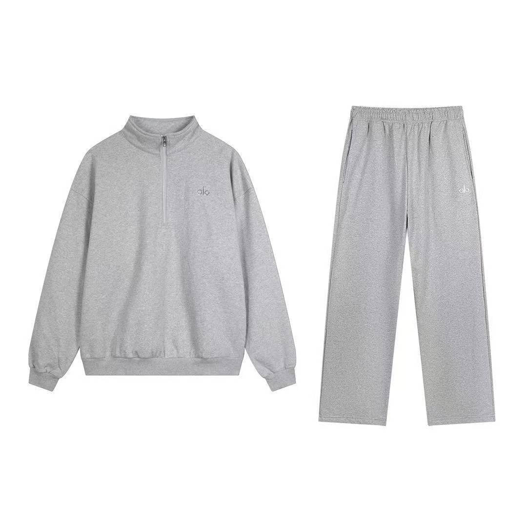 alo Quarter-Zip Matching Set ¡ª front