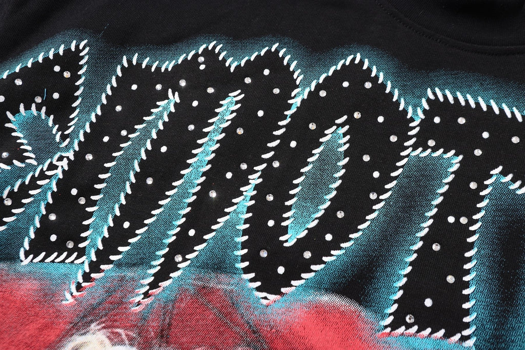 MIXED EMOTION Angel Graphic Short-Sleeve T-Shirt ¡ª detail