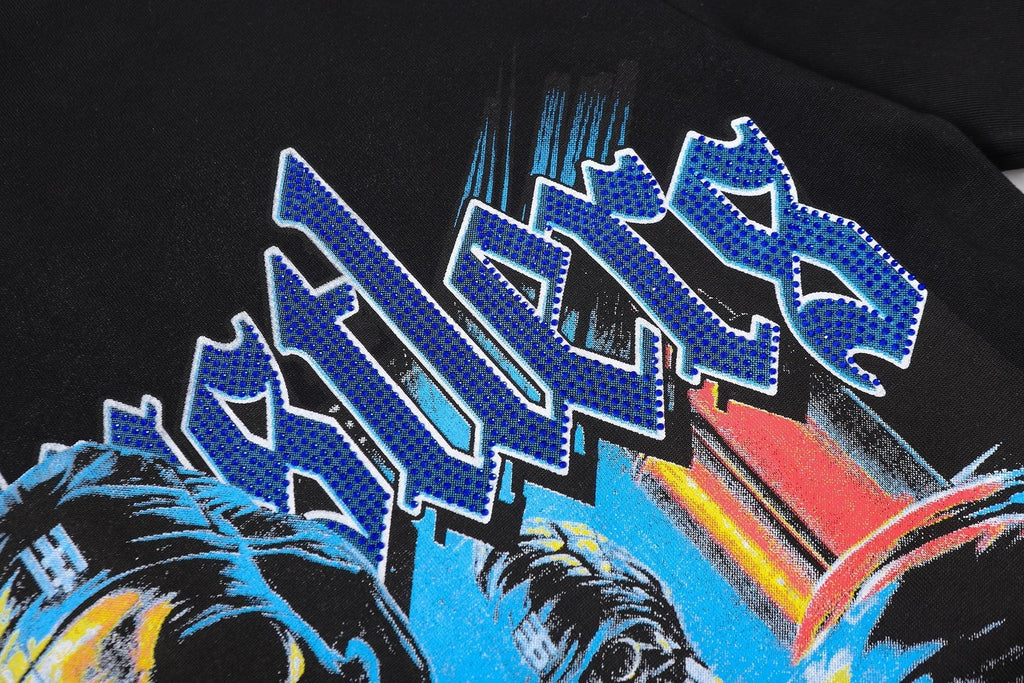 Life Hustlere Skeleton Graphic Short-Sleeve T-Shirt ¡ª detail