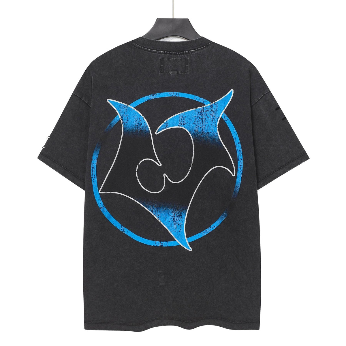 Godspeed Blue/Red Graphic Short-Sleeve T-Shirt ¡ª back