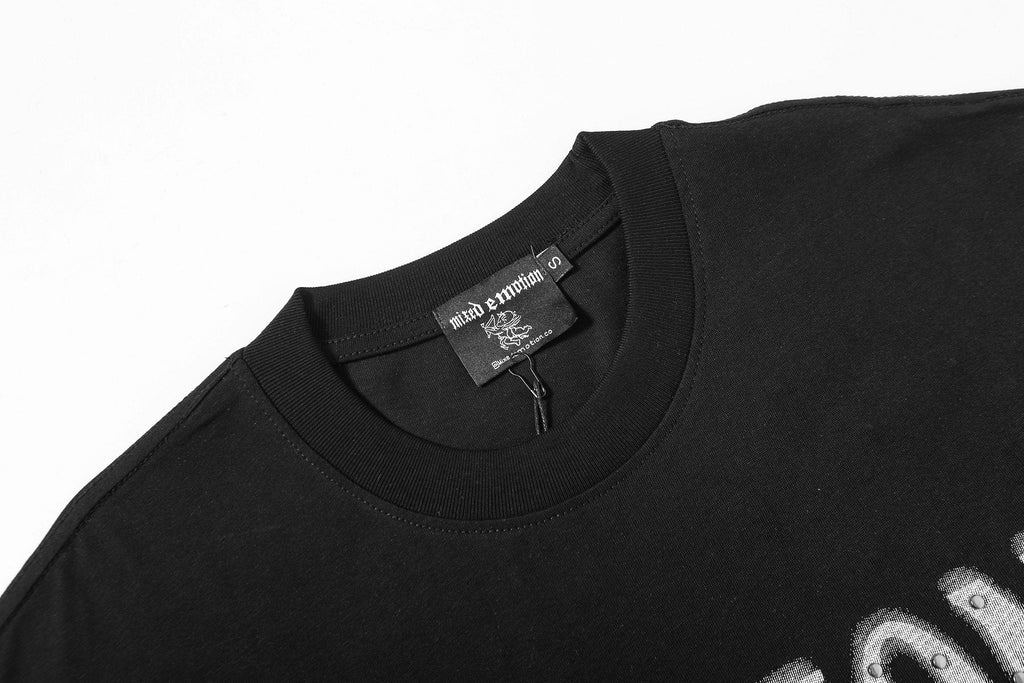 MIXED EMOTION Never Die Graphic Short-Sleeve T-Shirt ¡ª detail