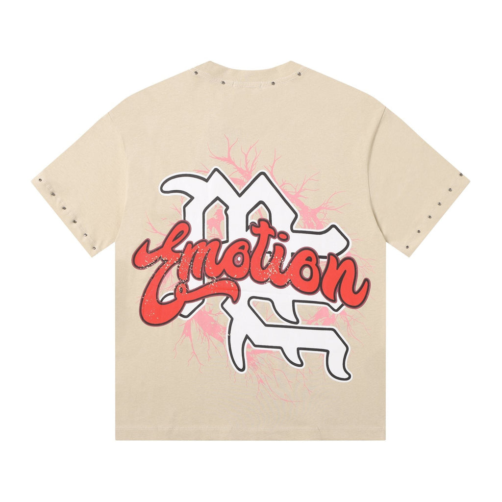 MIXED EMOTION Statue Graphic Short-Sleeve T-Shirt ¡ª back