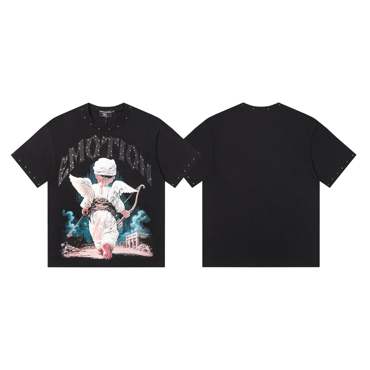 MIXED EMOTION Angel Archer Graphic T-Shirt ¡ª front
