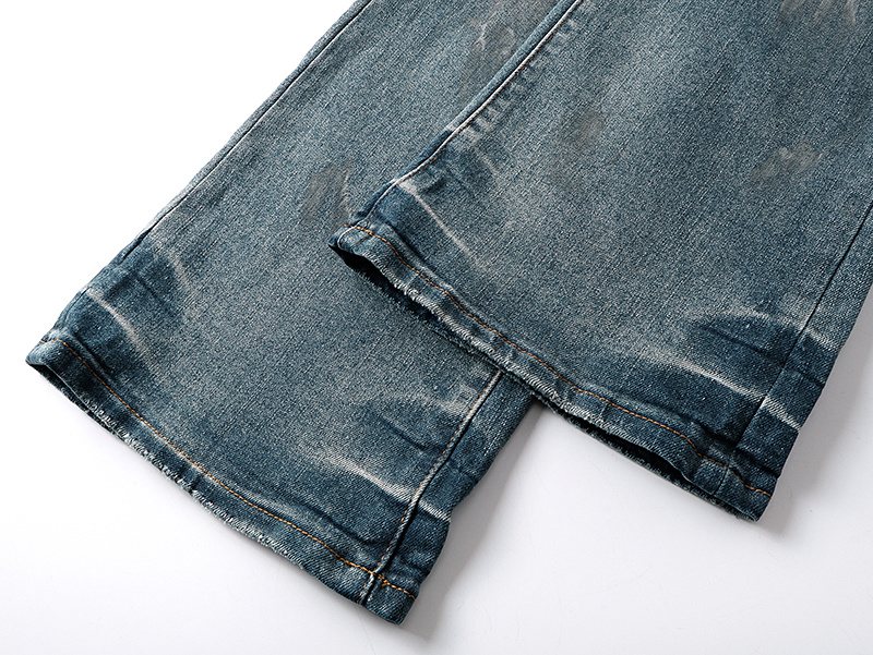 Purple Brand Distressed Flare Jeans ¡ª detail