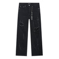 Purple Brand Paint-Splatter Distressed Jeans ¡ª hero