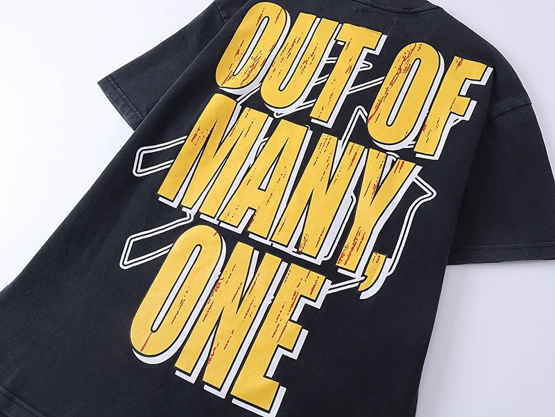 Godspeed Out of Many One Graphic T-Shirt ¡ª detail