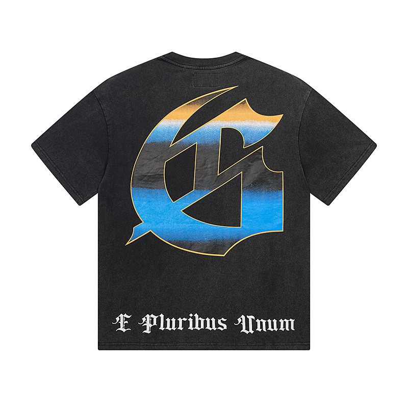 Godspeed E Pluribus Unum Washed Black Graphic T-Shirt ¡ª back