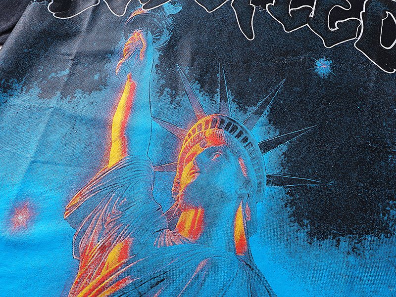 Godspeed Statue Graphic Washed T-Shirt ¡ª detail